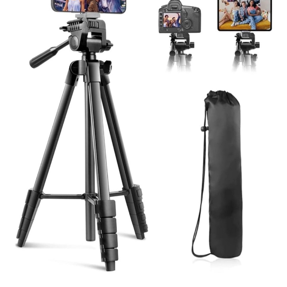Sensyne 74" Camera Tripod Stand, Heavy Duty Cell Phone Tripod extendable! new!